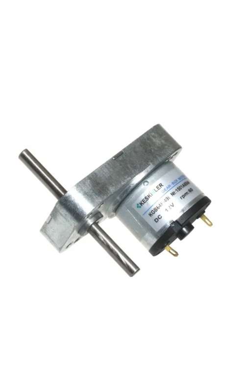 KGB-64 12V 60Rpm Redüktörlü DC Motor