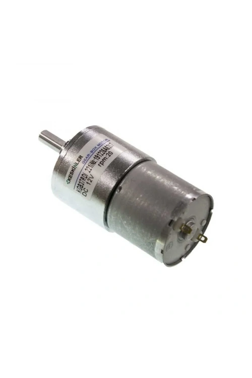 KGB37 12V 22Rpm 37mm Redüktörlü Eksantrik Dc Motor
