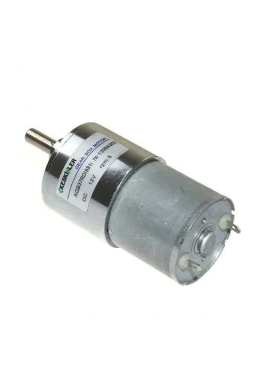 KGB37 12V 5 Rpm 37mm Redüktörlü Eksantrik Dc Motor