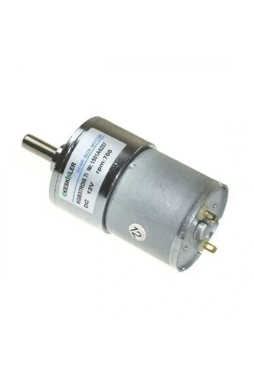 KGB37 12V 700Rpm 37mm Redüktörlü Eksantrik Dc Motor