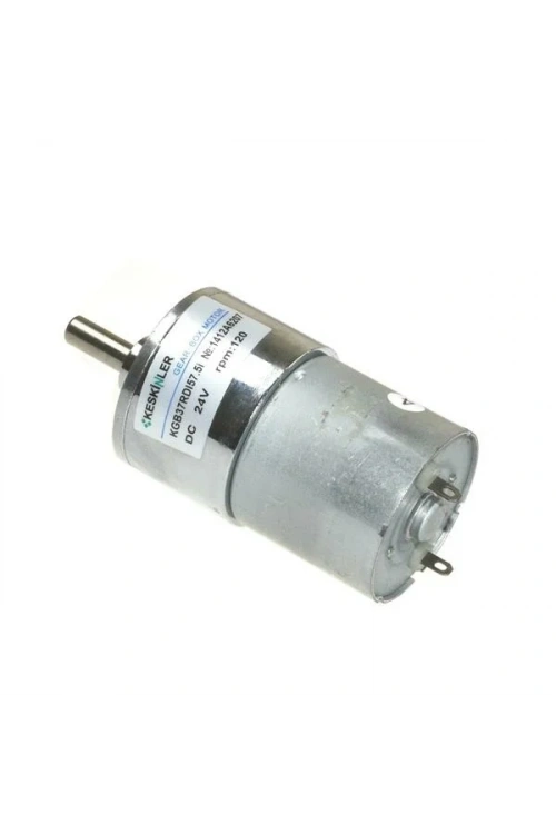 KGB37 24V 120Rpm 37mm Redüktörlü Eksantrik Dc Motor