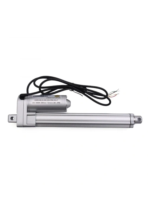 KGRA 24V 200MM 2000N IP65 Hall Sensörlü Lineer Motor