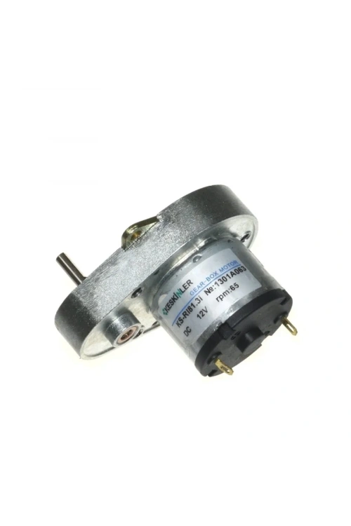 KS-RI 12V 65Rpm Redüktörlü DC Motor