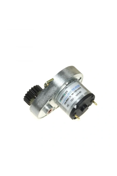 KS-RI 12V 80Rpm Redüktörlü DC Motor