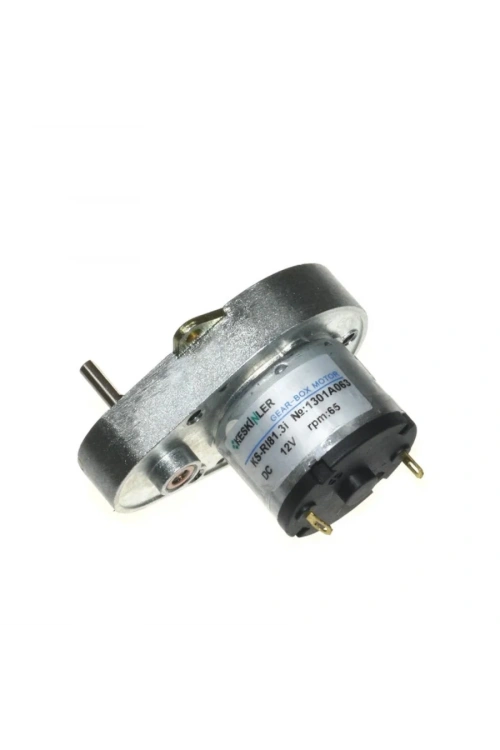 KSR 12V 65Rpm Redüktörlü DC Motor