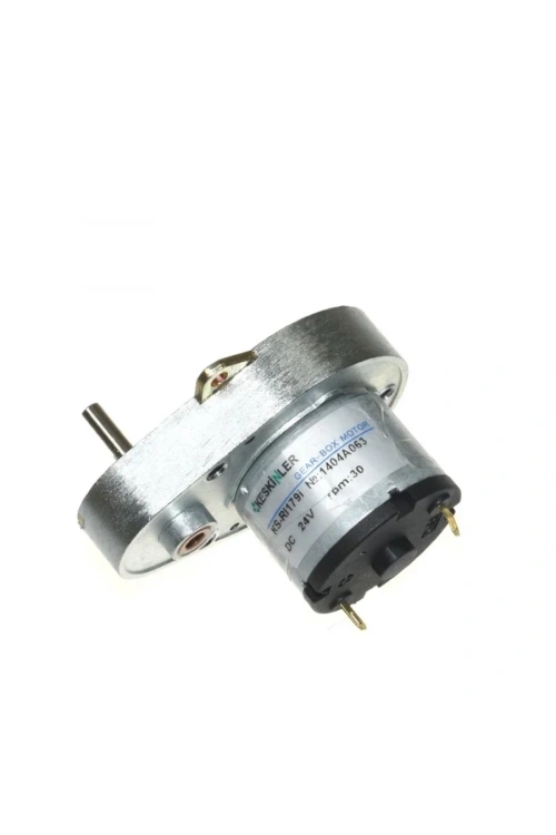 KSR 24V 30Rpm Redüktörlü DC Motor