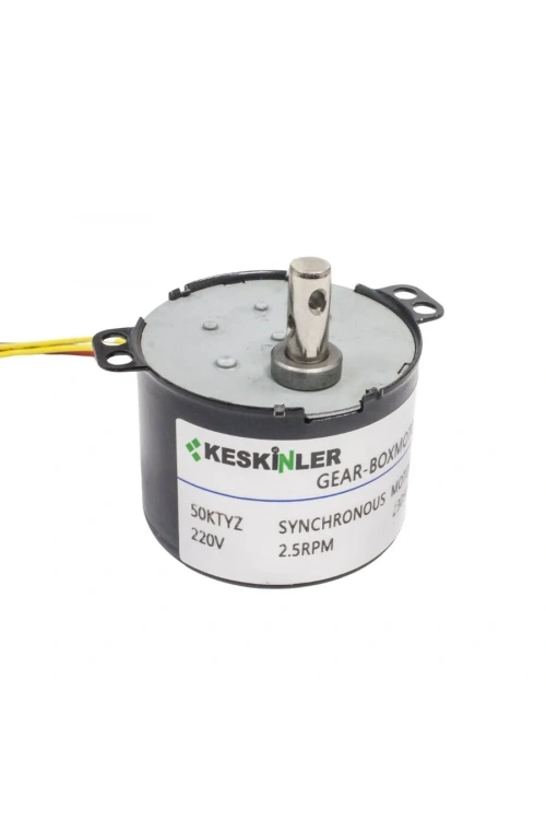 KTYZ-50 2.5RPM 6W AC Senkron Motor
