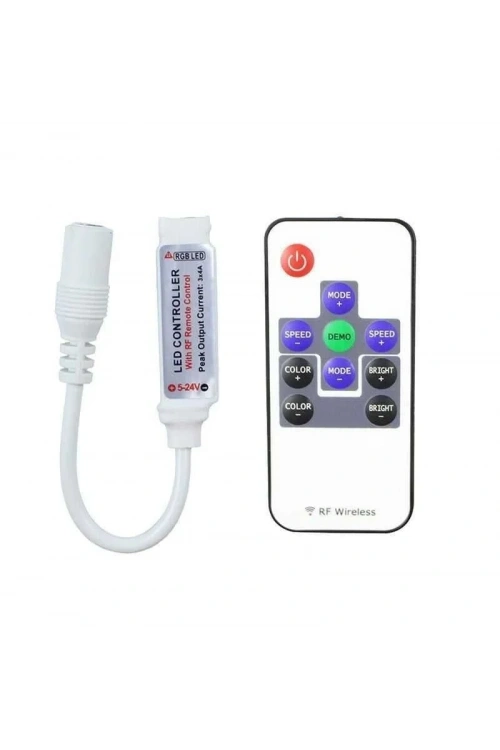 Kumandalı RGB Şerit Led Devresi 12A