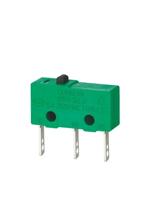 KW4-3Z-3-B112023L SPDT NO+NC 3-Pin Micro Switch