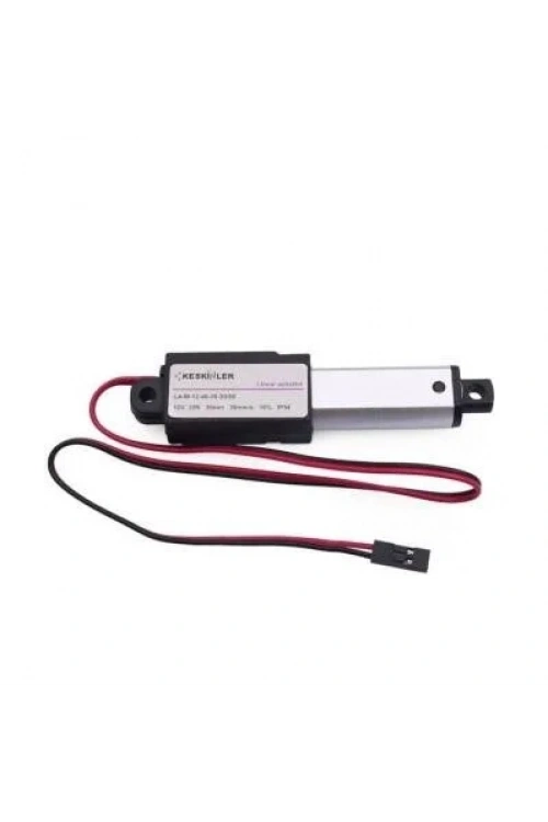 LA-M-12-40 12V 30mm 32N IP54 Mikro Lineer Motor