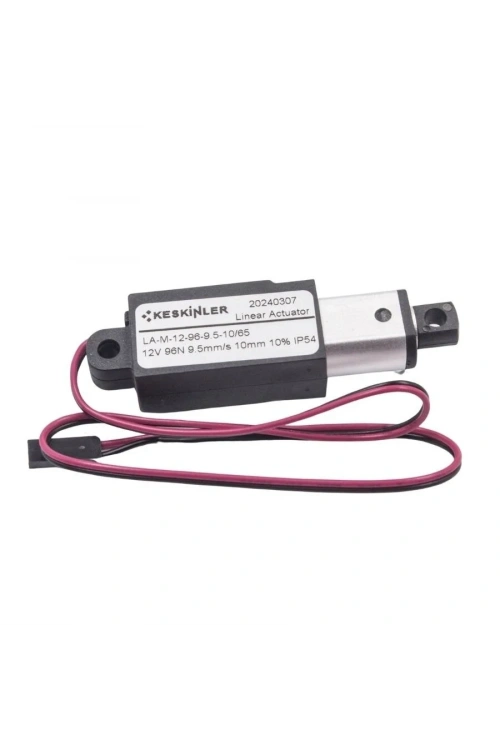 LA-M-12-96 12V 10mm 96N IP54 Mikro Lineer Motor