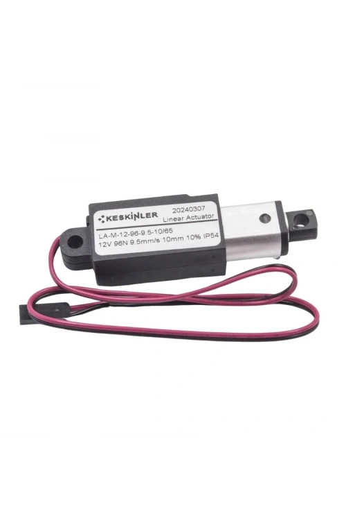 LA-M-12-96 12V 10mm 96N IP54 Mikro Lineer Motor