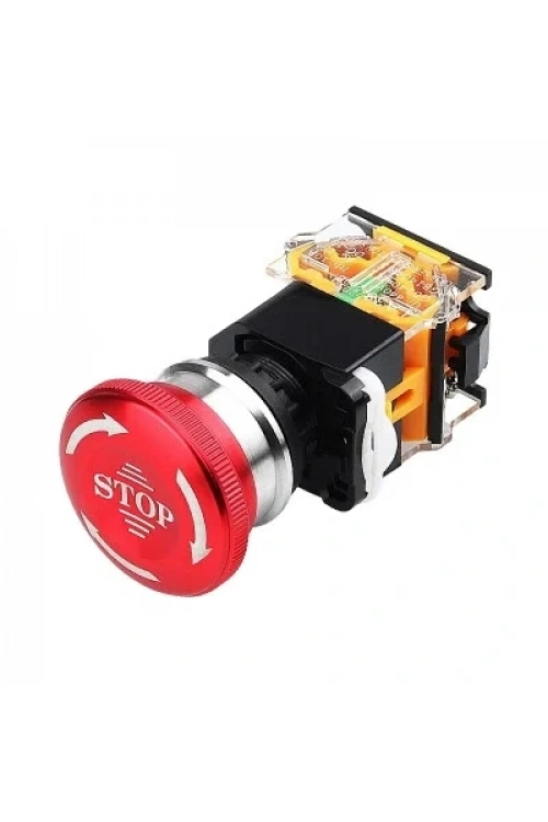 LA38 Metal Acil Stop Butonu