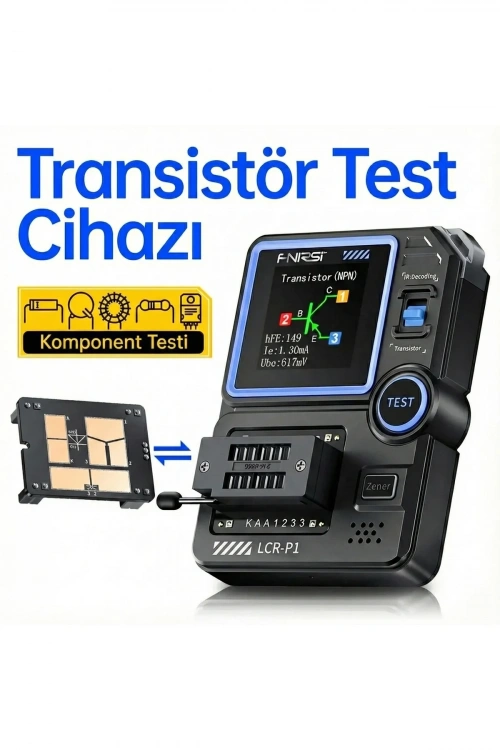 LCR-P1 Çok Fonksiyonlu Transistör Test Cihazı