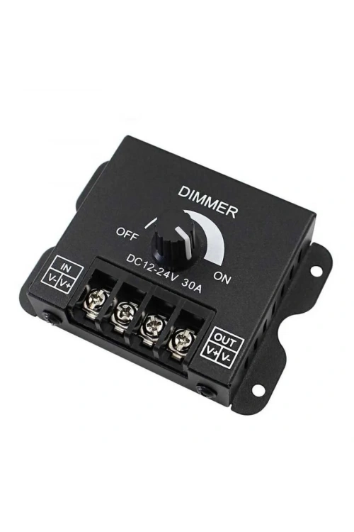 Led Dimmer 12-24V 30A Işık Parlaklık Kontrol Devresi
