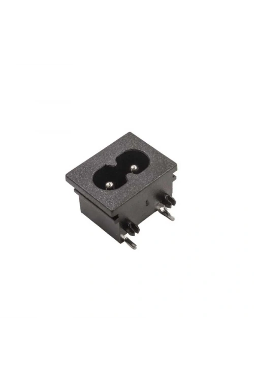 LH-8 C8 Erkek Power Soketi 90 Derece 23x18mm