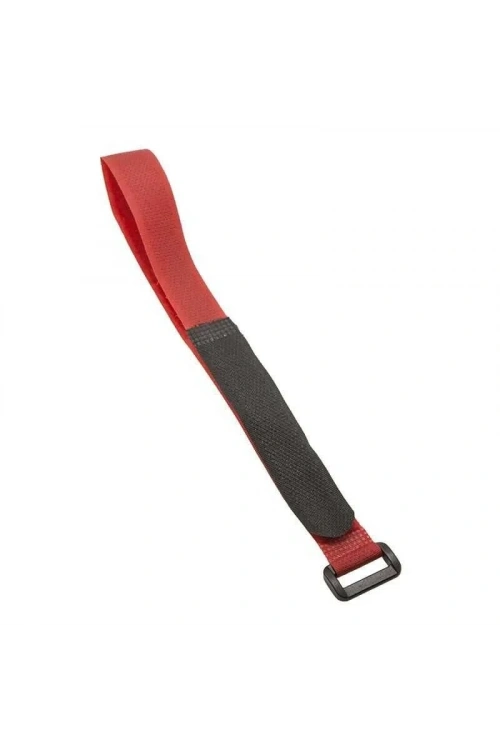 Lipo Pil Tutucu Cırt Bant 20x400mm - Kırmızı
