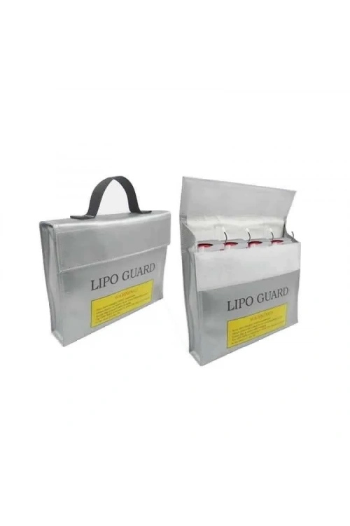 Lipo Pil Yanmaz Koruma Çantası - 24x6x19cm
