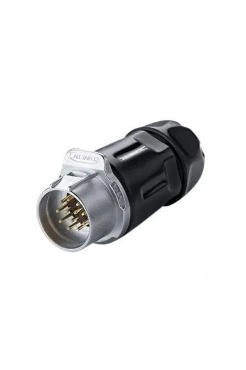 LP-20-C12PP-01-001 12-Pin Su Geçirmez Konnektör - Erkek