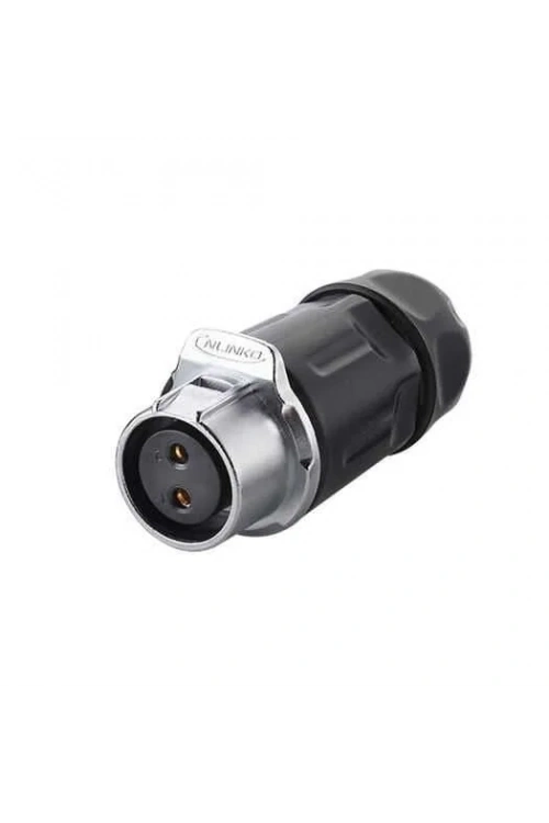 LP-20-J02PP-01-001 2-Pin Su Geçirmez Konnektör - Dişi