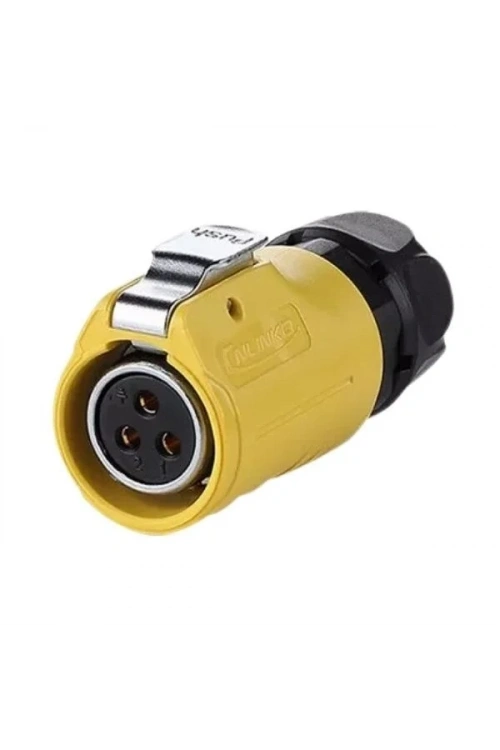 LP-20-J03PE-01-021 3-Pin Su Geçirmez Konnektör - Dişi