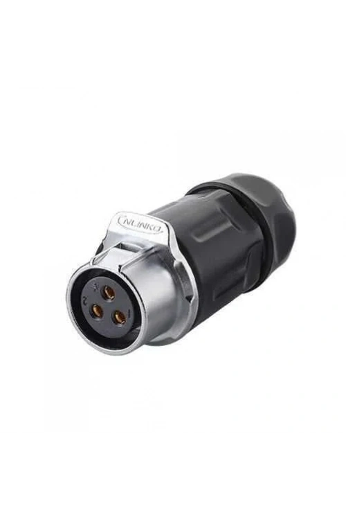 LP-20-J03PP-01-001 3-Pin Su Geçirmez Konnektör - Dişi
