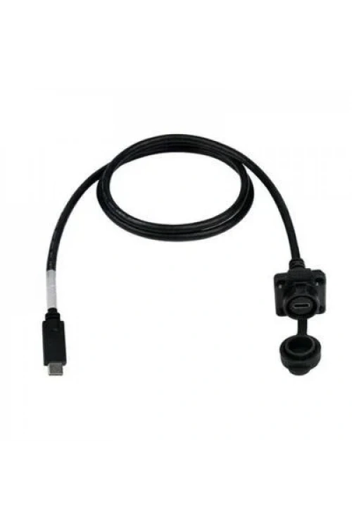 LP16-TYPEC-MP-FS-0D5M-002 Su Geçirmez Type C 3.1 Dişi Panel Tip Konnektör - 0.5M Kablo