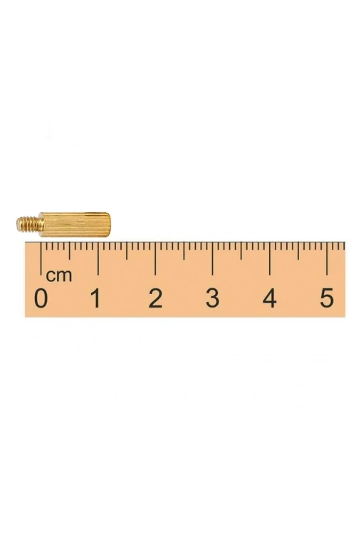 M2 12mm Metal Dişi-Erkek Aralayıcı (Standoff) - Metal Distans