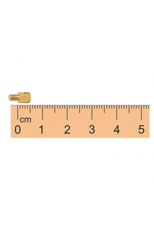 M2 5mm Metal Dişi-Erkek Aralayıcı (Standoff) - Metal Distans