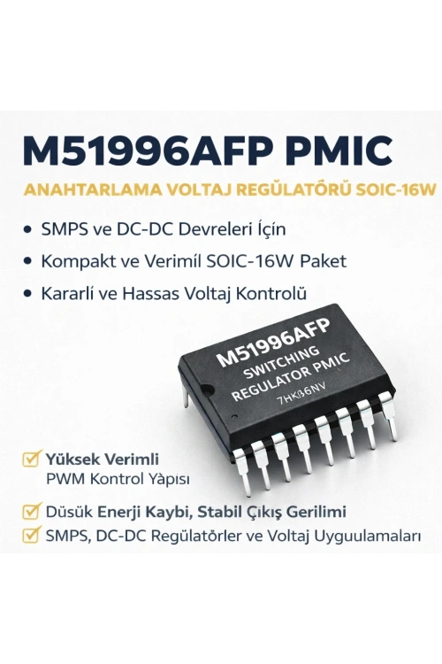 M51996AFP PMIC - Anahtarlama Voltaj Regülatörü Soic-16W
