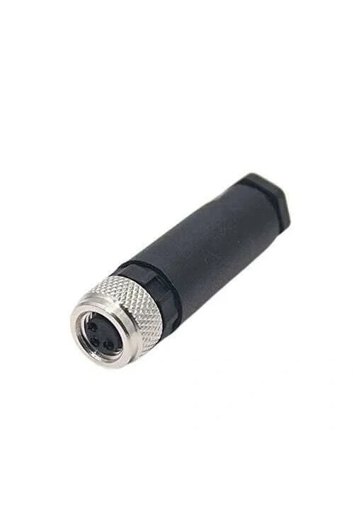 M8 4 Pin Dişi Konnektör