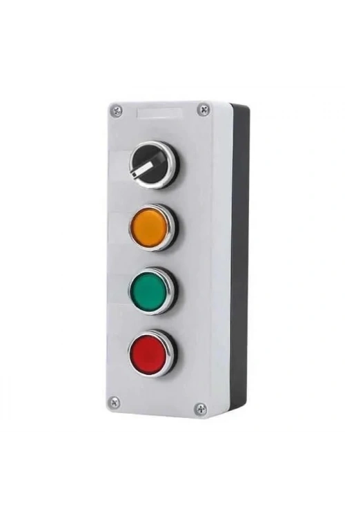 Mandal Switch ve Üçlü Push Buton Kutusu
