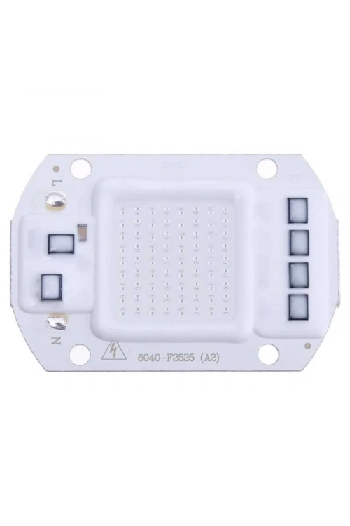 Mavi 220V Projektör Cob Led 50W Driver Çipli