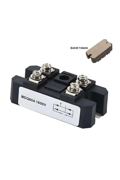 MDQ60-16 60A 1600V Tek Faz Köprü Diyot