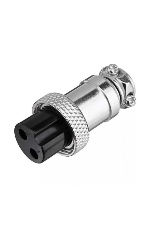 Mike Konnektör 2-Pin 16mm - Dişi