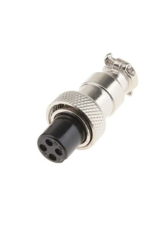 Mike Konnektör 4-Pin 12mm - Dişi