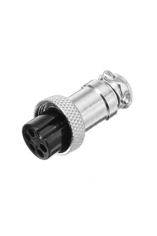 Mike Konnektör 5-Pin 12mm - Dişi