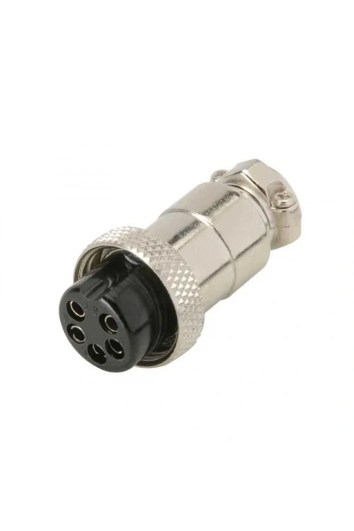 Mike Konnektör 5-Pin 16mm - Dişi