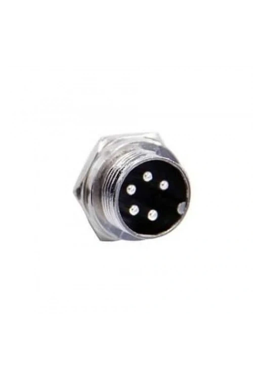 Mike Konnektör 5-Pin 16mm - Erkek