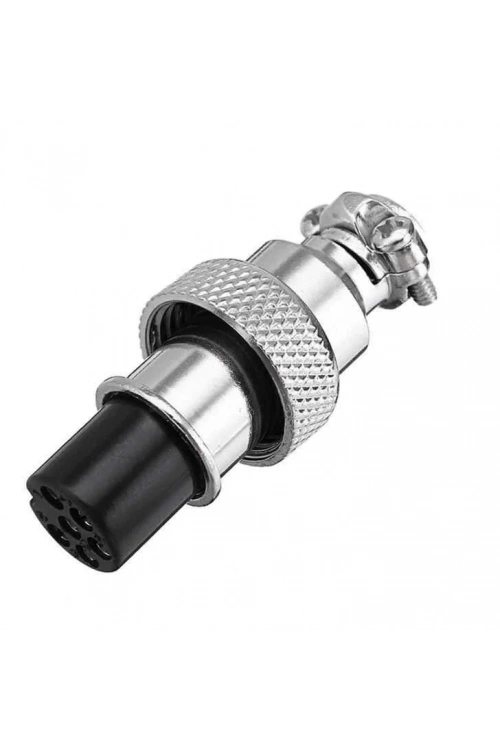 Mike Konnektör 6-Pin 12mm - Dişi