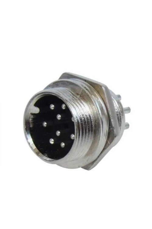 Mike Konnektör 8-Pin 16mm - Erkek