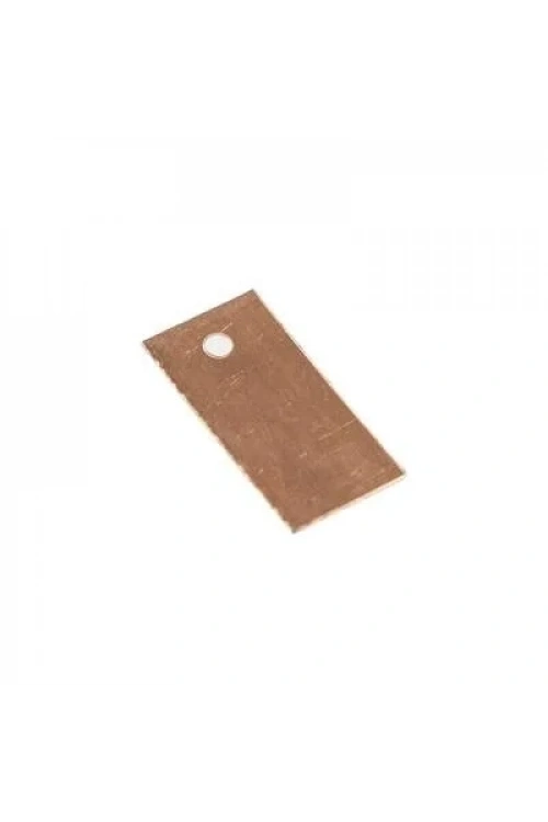 Mini Bakır Levha 30x15.5x0.5mm
