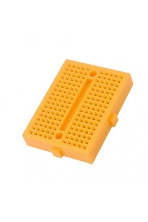 Mini Breadboard Sarı Yapışkanlı 170 Pin 1 Adet