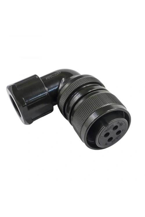 MS-3108A 4-Pin 18-10S Dirsek Tip Su Geçirmez Konnektör