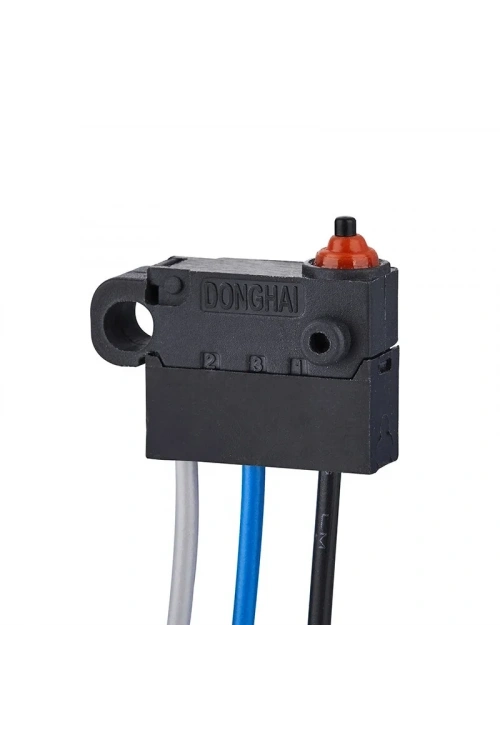 MT6-B8A00A13012-AB150 SPDT NO+NC 3-Pin Su Geçirmez Kablolu Micro Switch