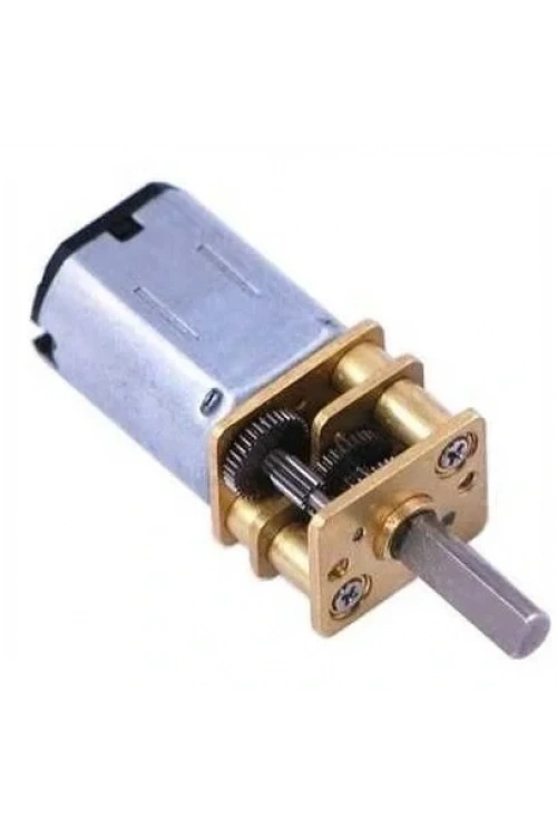 N20 400RPM 6V DC Mikro Metal Redüktörlü Motor