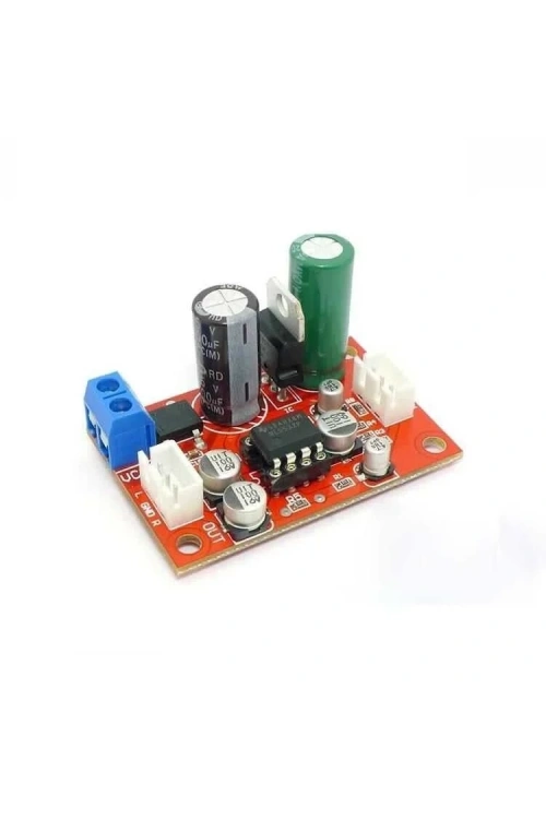 NE5532 Mikrofon Pre-Amplifier Kartı DC 9-24V AC 8-16V