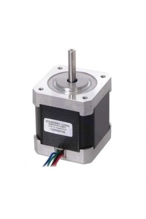 NEMA 17 Unipolar/Bipolar. 200 Adım. 42×48mm. 4V Step Motor - SY42STH47-1206A
