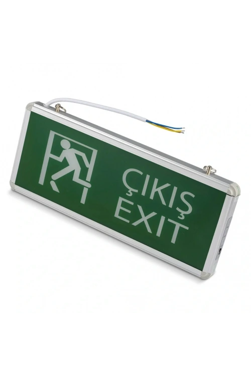 Noas 3W Çift Yönlü Exit Led Acil Çıkış Armatürü
