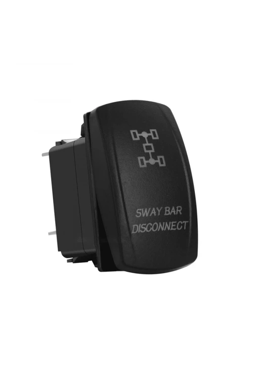 ON-OFF Mavi Işıklı Anahtar 5-Pin 12V-24V - Sway Bar Disconnect